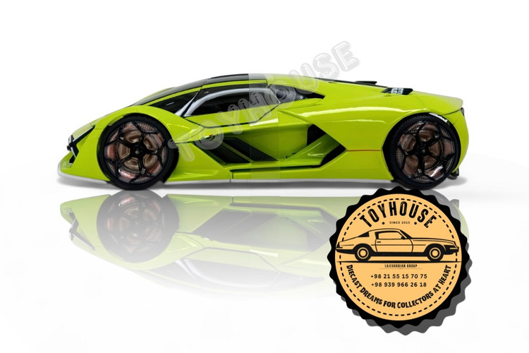 لامبورگینی-ترزو-میلنیو-1:24-بوراگو-ماکت-فلزی-ماشین-کلکسیون-سبز