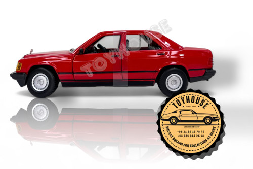 مرسدس-بنز-1:24-ماشین-ماکت-ماکتفلزی-بوراگو-ٍe190-قرمز-کلاسیک-کلکسیون