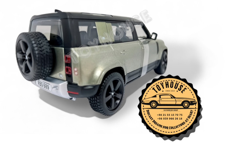 لندروردیفندر110-لندرور-دیفندر-بوراگو-کلکسیون-ماشین-ماشینفلزی-ماکت-1:24-ماکتفلزی