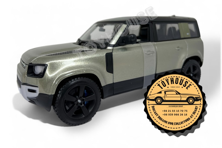لندروردیفندر110-لندرور-دیفندر-بوراگو-کلکسیون-ماشین-1:24-ماشینفلزی-ماکت-ماکتفلزی