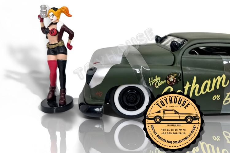 مرکوری-هارلی-کویین-ماکت-جادا-اکشنفیگور-هارلیکویین-فلزی-ماکتفلزی-ماشین-