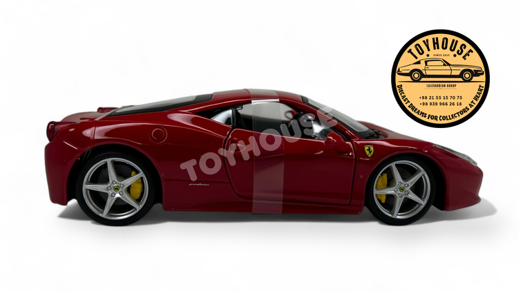 ماکت فراری ۴۵۸ ایتالیا ۱/۲۴ بوراگو ۱:۲۴