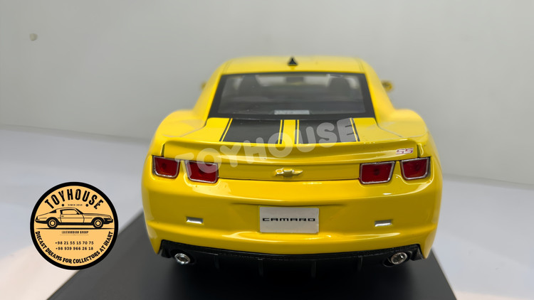 ماکت-کلکسیونی-Chevrolet-Camar-SS-سال-2010-رنگ-زرد-1:18-برند-Maisto