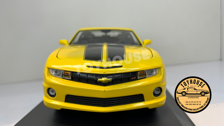 ماکت-فلزی-شورولت-کامارو-2010-مدل-SS-زرد-Maisto-1:18-مایستو