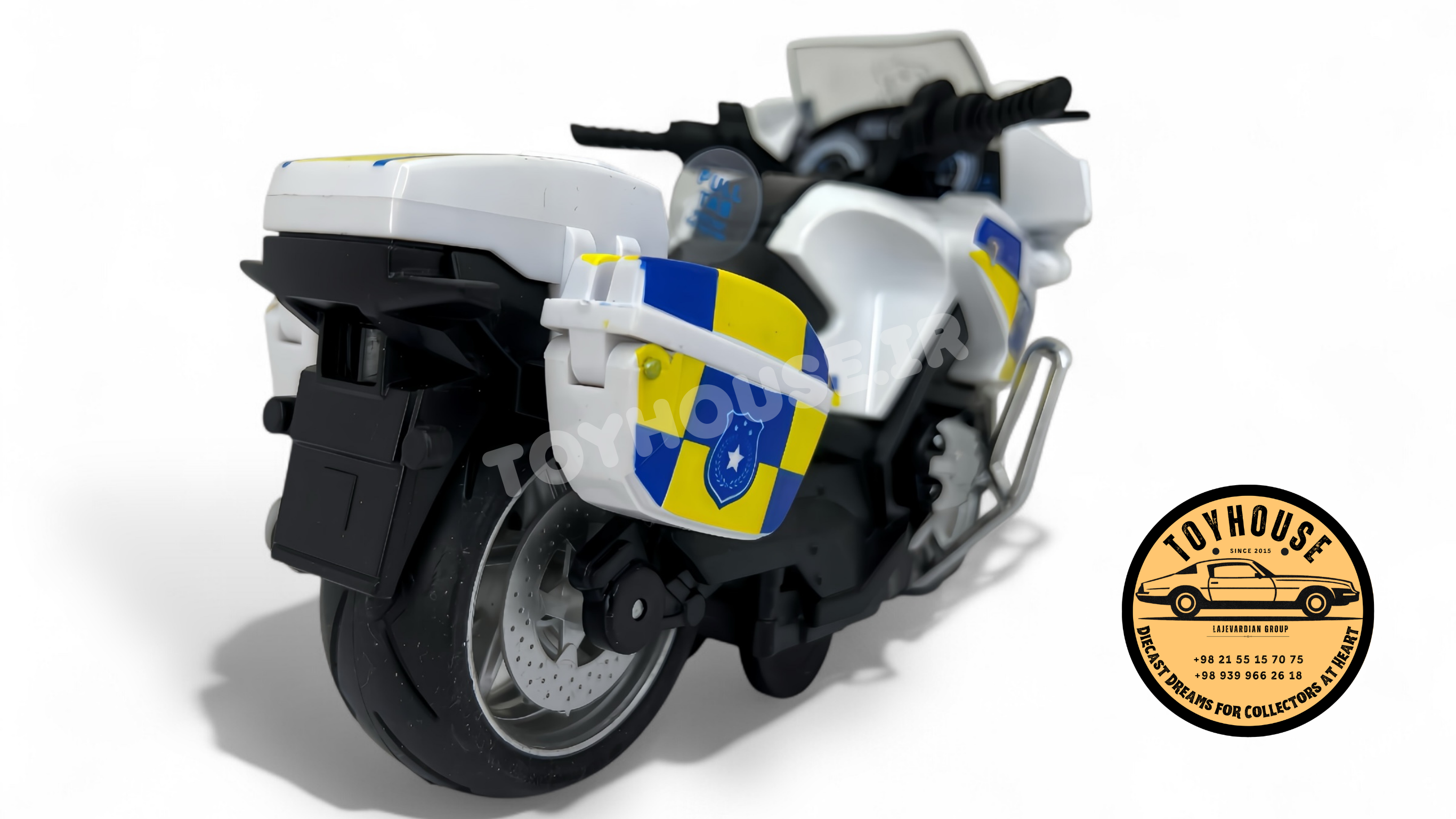 Police Motorcycle Scotland Livery ۱:۱۲ موتور سیکلت پلیس اسکاتلند