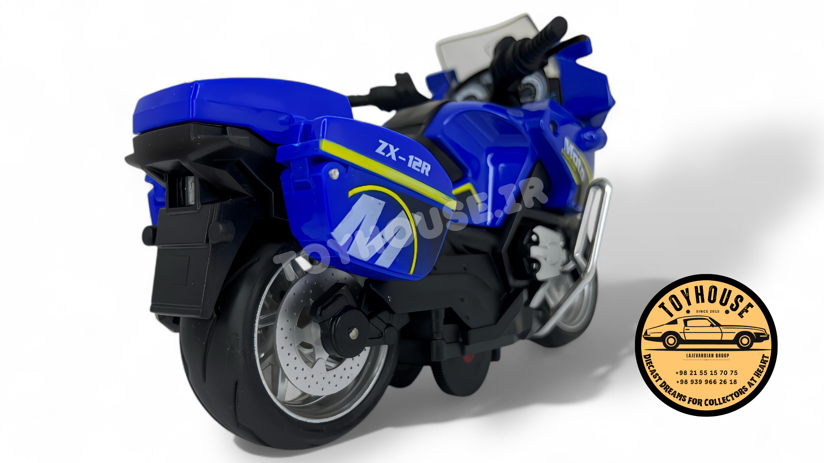 موتورسیکلت پلیس اسکاتلند ماکت ۱:۱۲ Police Motorcycle Scotland Livery Diecast