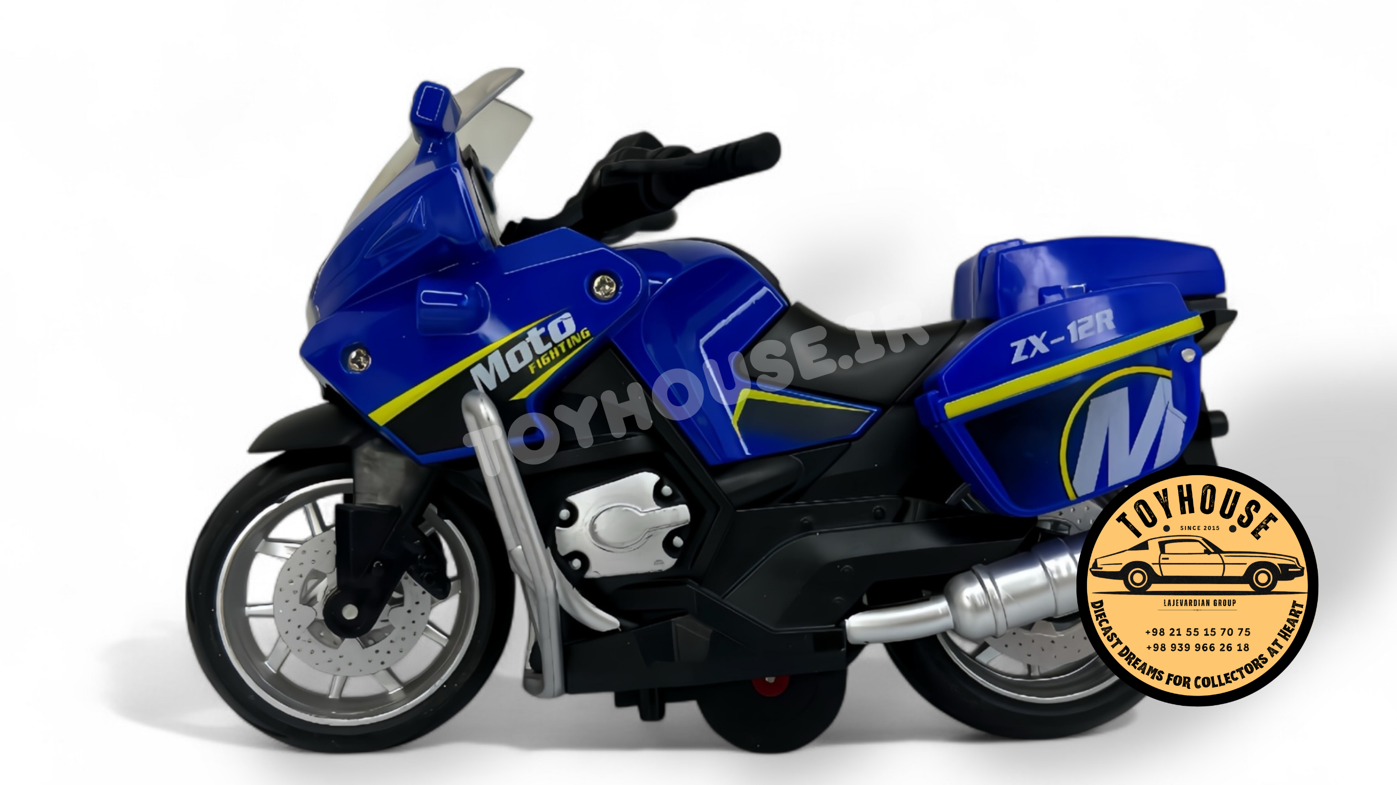 موتور سیکلت پلیس اسکاتلند ماکت ۱:۱۲ Police Motorcycle Scotland Livery Diecast موتور