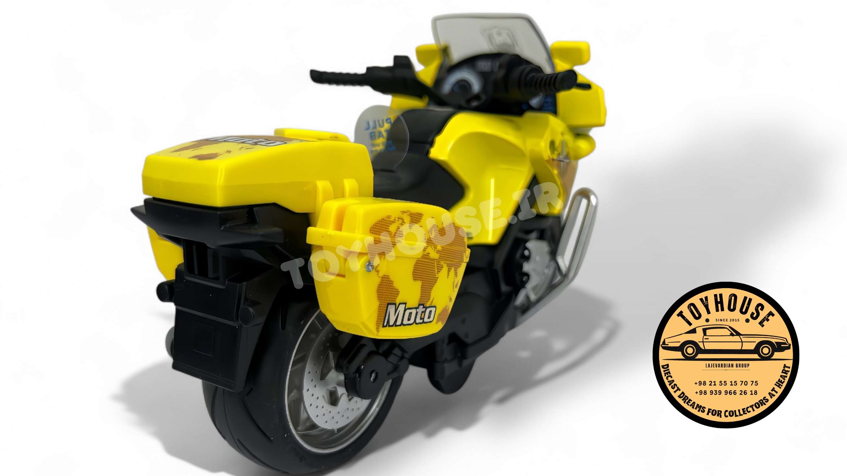 Police Motorcycle Scotland Livery ۱:۱۲ موتور سیکلت پلیس اسکاتلند موتور