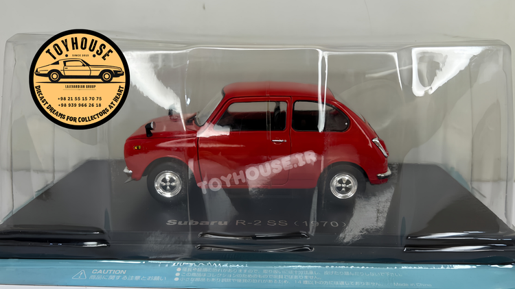 ماکت سوبارو فلزی ۱/۲۴ ۱:۲۴ فلزی حرفهای برند اطلس