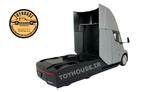 ماکت کامیون کشنده کله تریلی Truck Tesla Semi در رنگهای مشکی، سبز نعناعی و نقرهای مقیاس 1:24 چراغدار و موزیکال