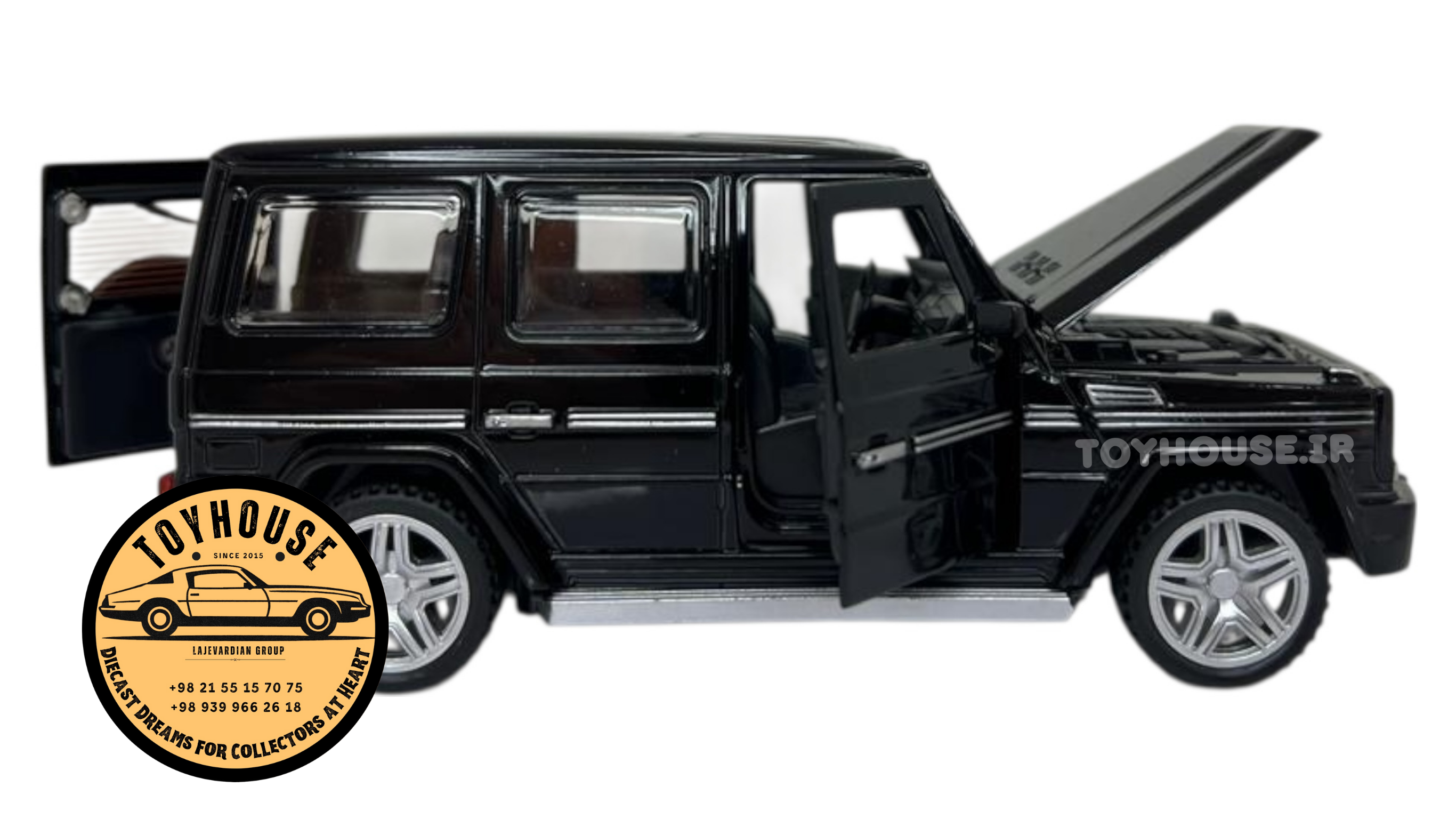 عکس پک ۴تایی ماشین فلزی وی‌لی مقیاس 1:32 موزیکال چراغدار