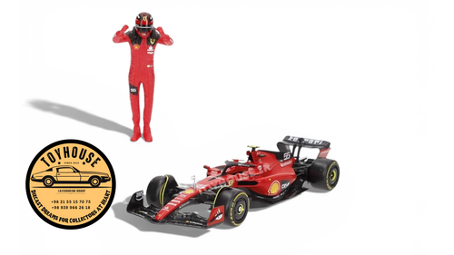 ماکت فراری حرفهای فرمول وان با فیگور ۱/۲۴ ۱:۲۴ بوراگو