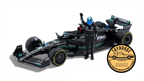 ماکت بنز فرمول وان با فیگور ۱/۲۴ بوراگو کلکسیونی