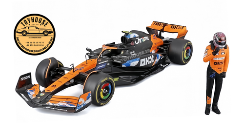 ماکت فرمول وان مک لارن با فیگور حرفهای ۱/۲۴ ۱:۲۴ بوراگو