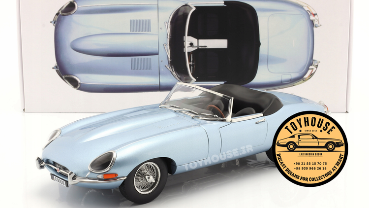 Jaguar E Convertible Norev 1:12 جگوار کروک نورو تایپ ای