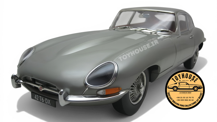 Jaguar E-Type Coupe Norev 1:12 جگوار تایپ آی نورو ماکت کلکسیونی norev