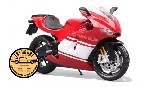 ماکت موتور فلزی دوکاتی ducati rr 2009 کلکسیونی
